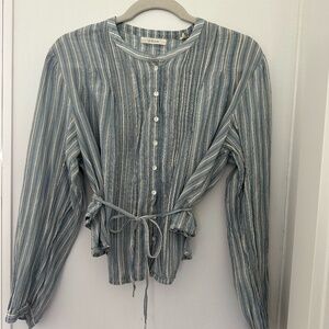 Doen Button Up Summer Blouse